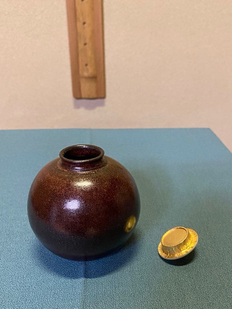 ⭐️本日限定⭐️茶道具/茶入 笹田有祥『模 珠光文琳』平安東山 唐物 大名物