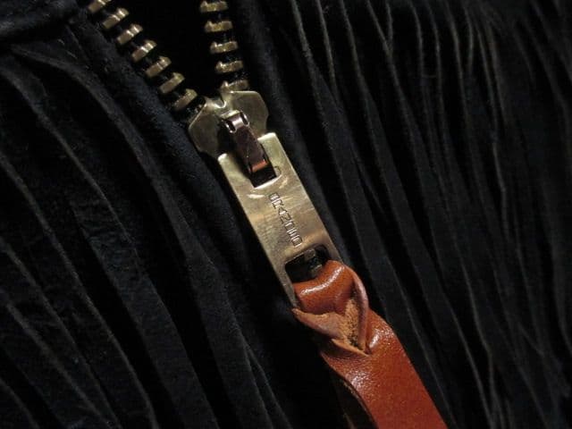 ヴィンテージ BRANDED GARMENTS フリンジスエードレザージャケット