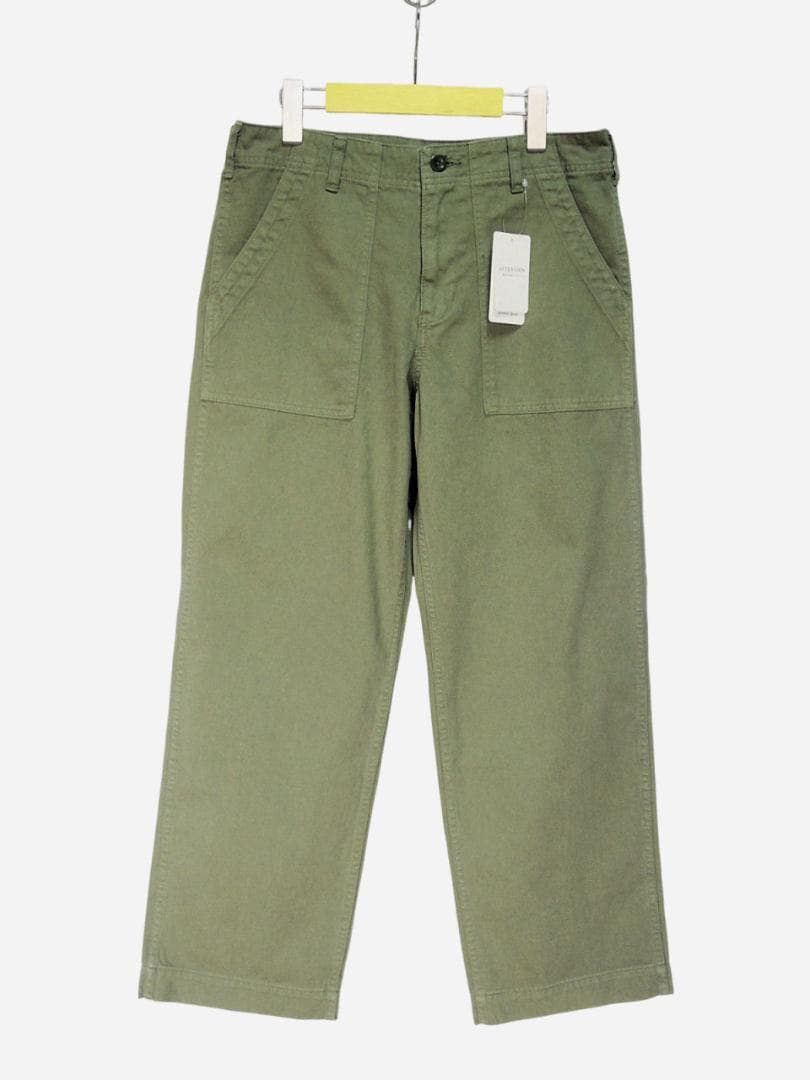 新品 Spick and Span ルーズベイカーパンツ＊カーキ＊38