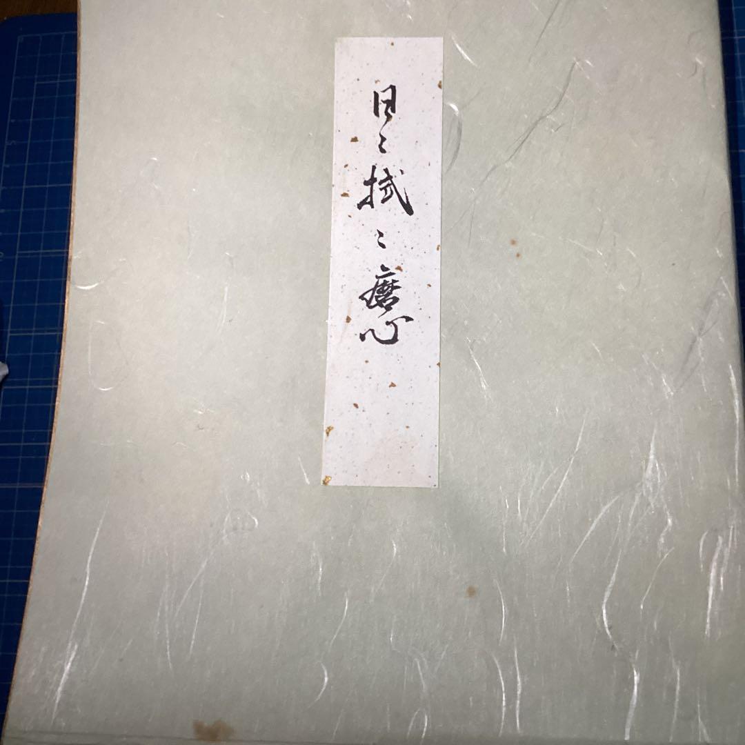 井口海仙師　遺墨絵讃撰 色紙5枚セット