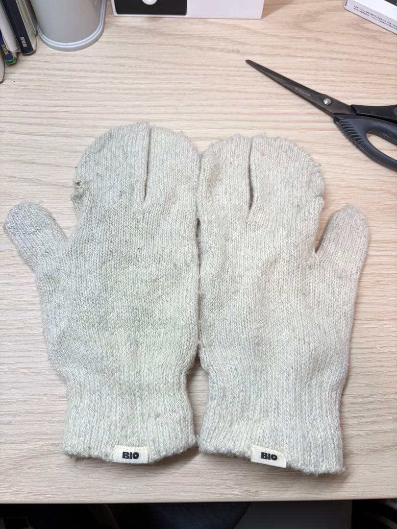 BIO wear 手袋　ポーカーズあつむ着用