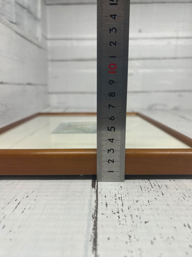 送料込み⭐︎有線七宝作家【陶板画 フリージアの花】七宝焼 安藤 七宝