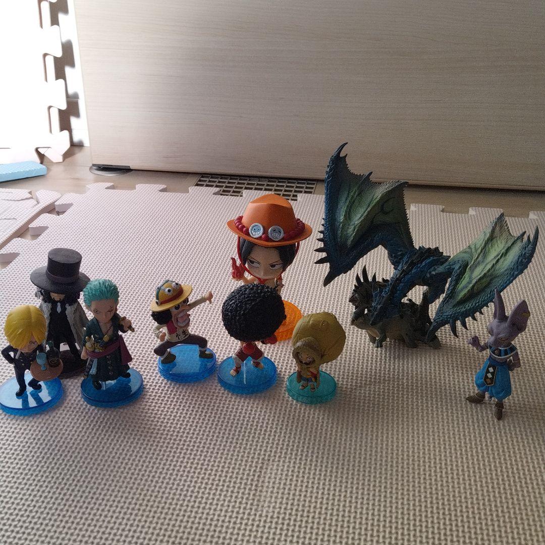 ドラゴンボール　ワンピース　モンスターハンター　フィギュア
