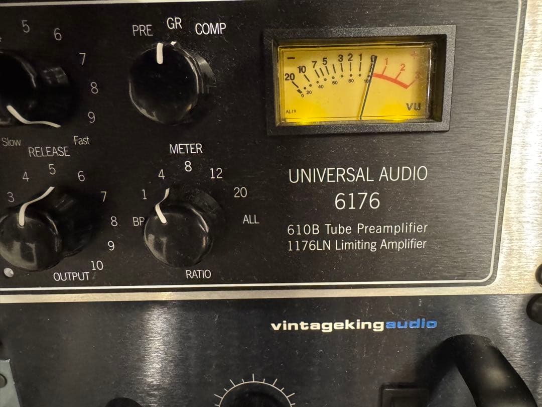 Universal Audio 6176 チャンネルストリップ