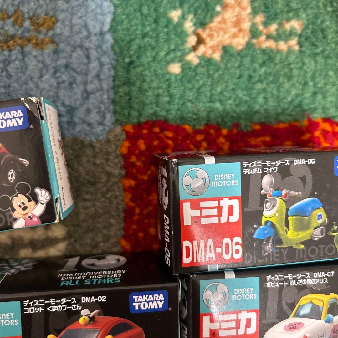 148 トミカ ディズニーモータース アジア限定　セット