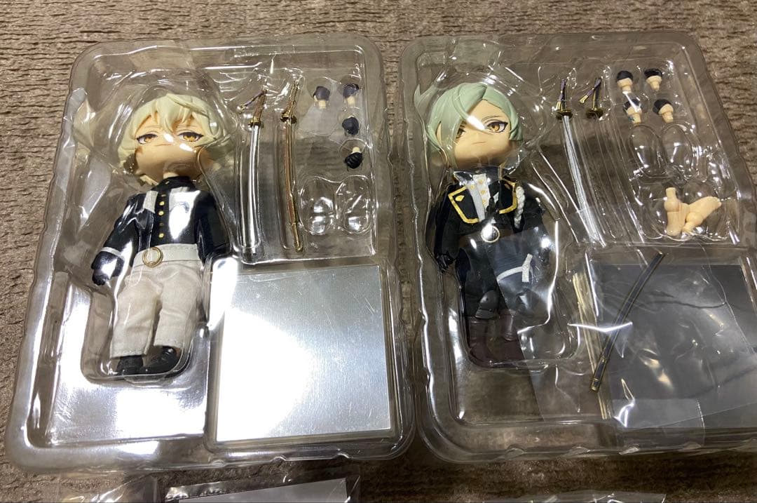 刀剣乱舞 髭切 膝丸 ねんどろいどどーる フィギュア2体セット