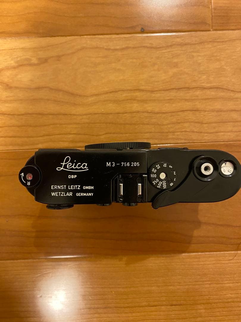 Leica M3 ブラックリペイント OH 整備済
