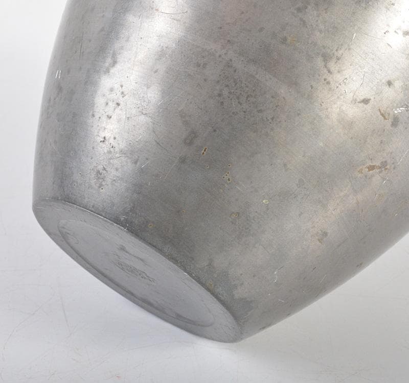 煎茶道具　古錫　点銅款　茶壷　茶心壷　約819g　G　R4575