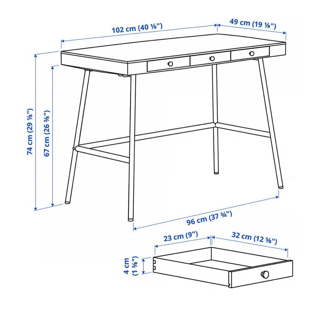 IKEA イケア　LILLÅSEN リルオーセン　デスク