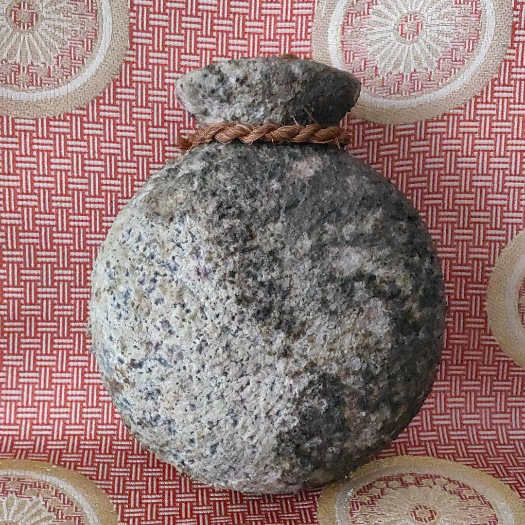 ベン・コーエン　焼締窯変 掛花入れ　越前 C