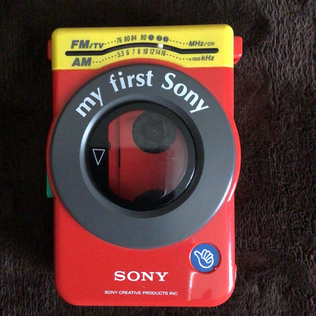 通電確認済み my first sony カセットウォークマン WM-F3030
