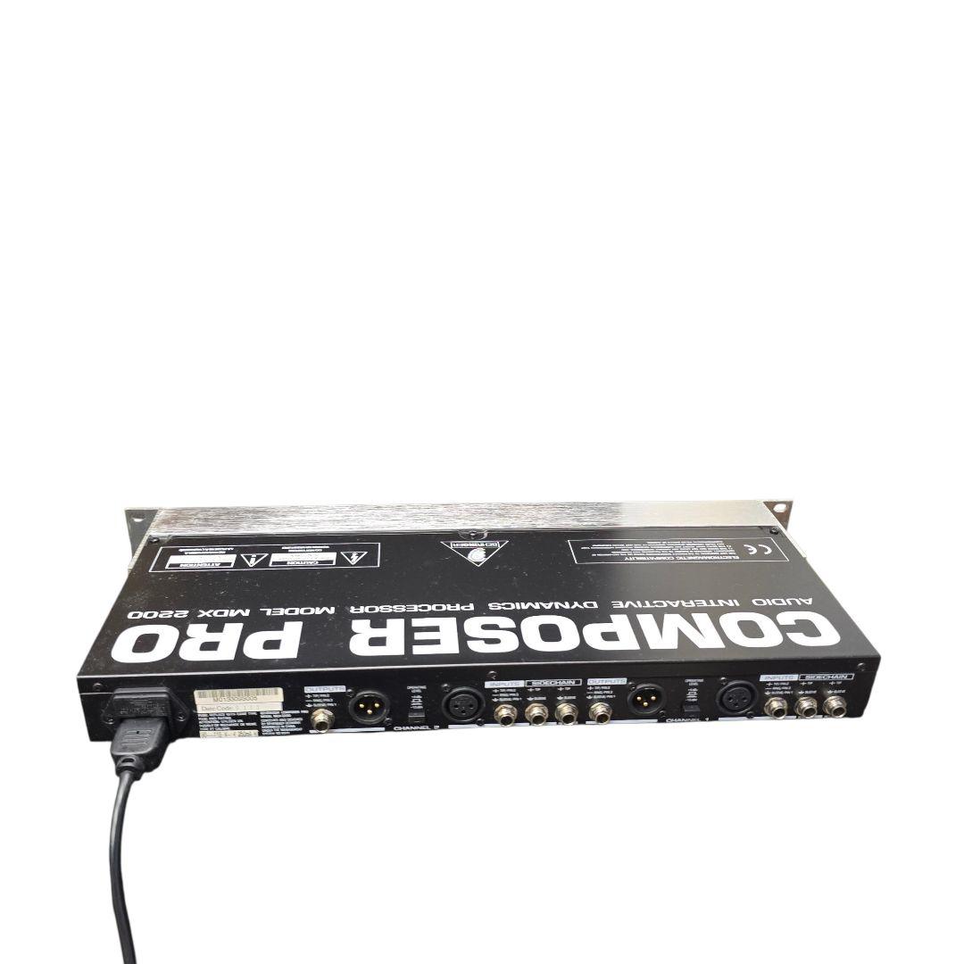 ③ベリンガー BEHRINGER MDX2200 コンプレッサー　PRO
