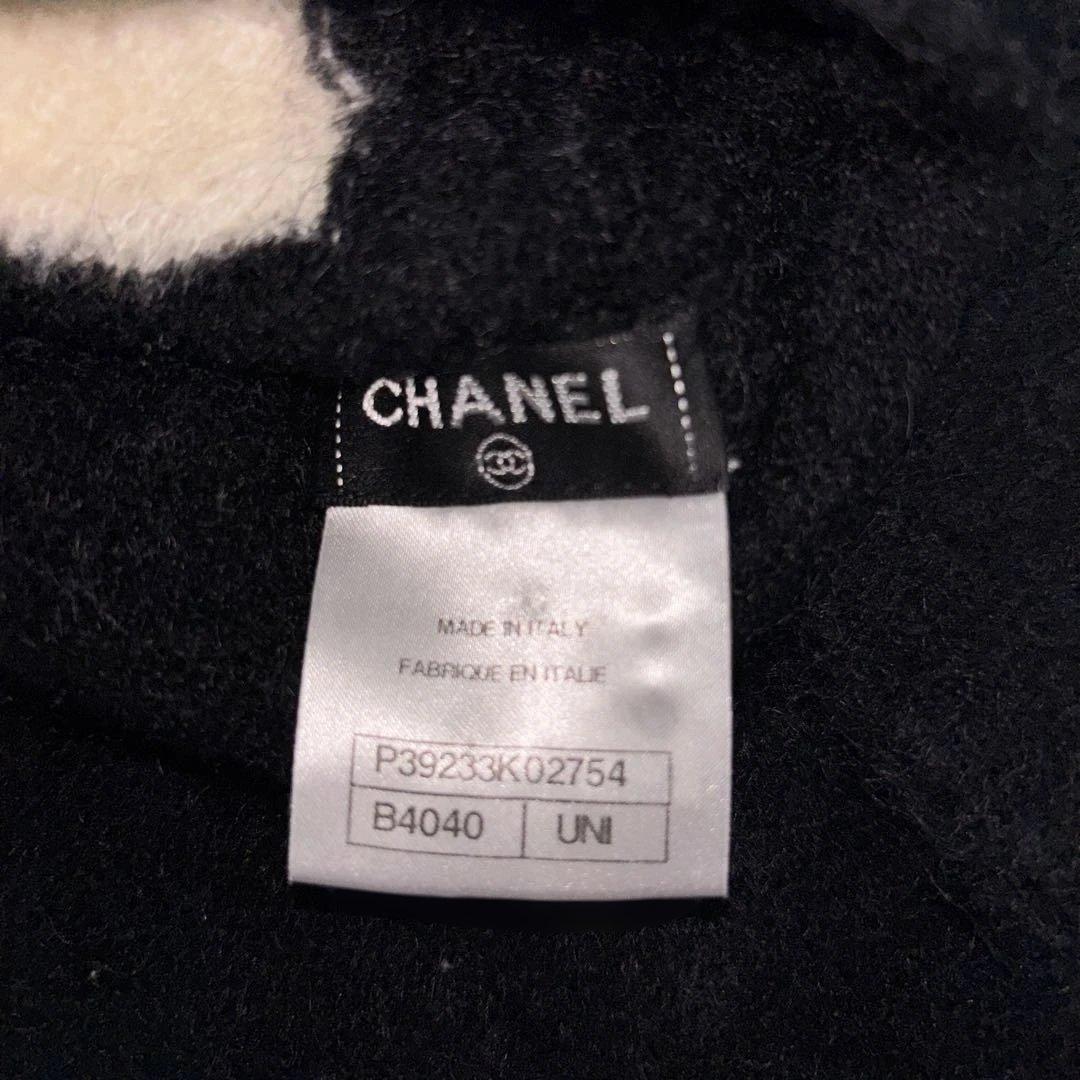 CHANEL マフラー　カメリア