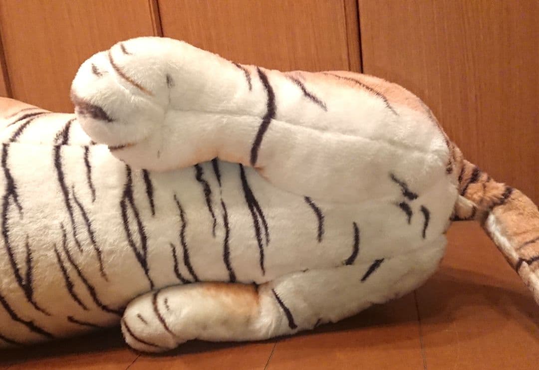 激レア 約191cm 超特大サイズ リアル トラのぬいぐるみ