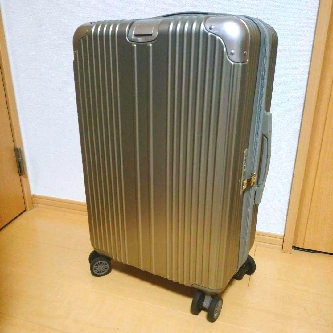 【訳アリ】スーツケース キャリーケース 拡張機能 ストッパー付き 超軽量 M