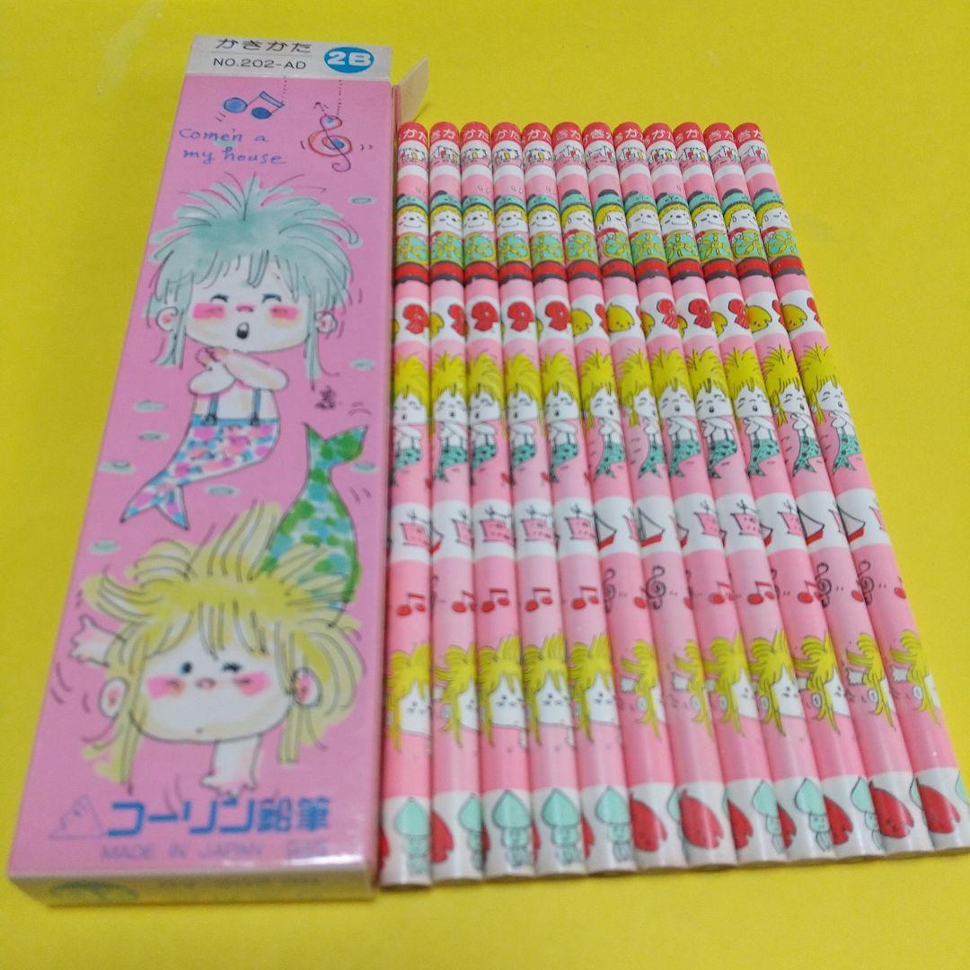 ア55 コーリン鉛筆 水森亜土 かきかたNO,202-AD 2B 12ダース新品