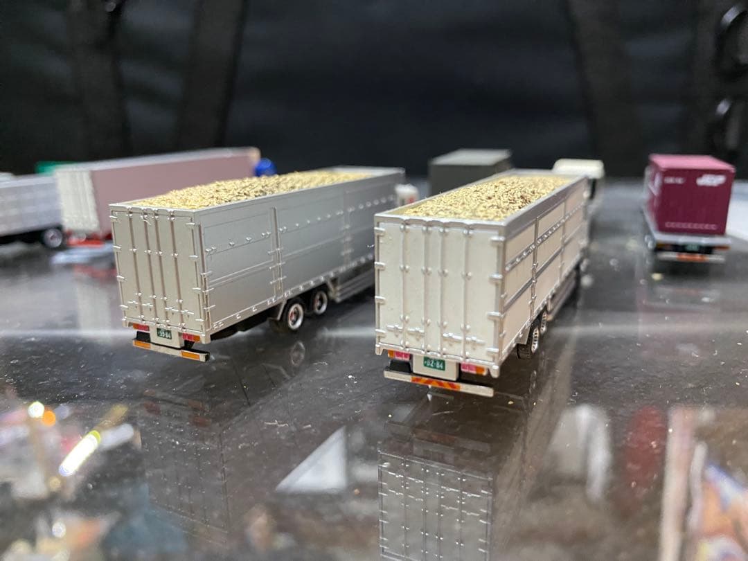 1/150 Nゲージサイズ　トラック、トレーラーコレクション13台+3台セット