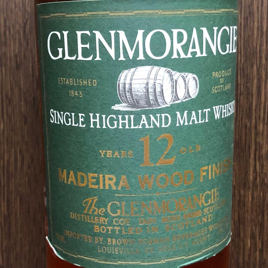 グレンモーレンジィ12年 マディラ・ウッド・フィニッシュ