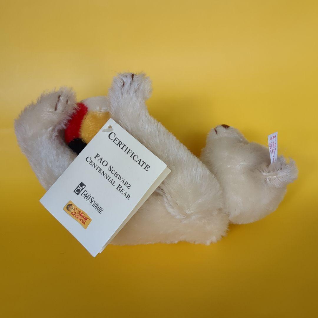 Steiff シュタイフ FAOシュワルツ　センテニアル・ベア ボール 2002