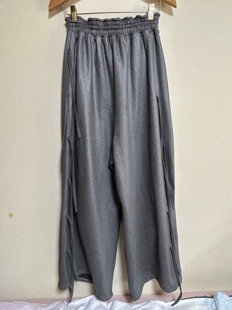 【Maison special】Side Ribbon Sweatpants新品