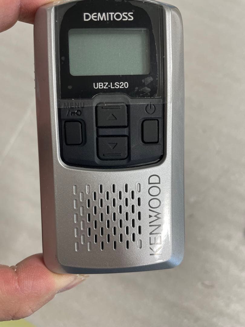 美品ケンウッド UBZ-LS20 DEMITOSS トランシーバー4台充電器4台