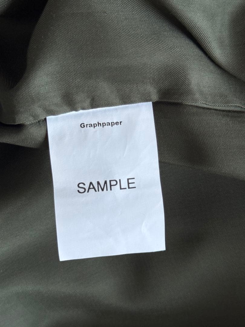 グラフペーパー SHEEP LEATHER RIDERS JACKET サイズ2