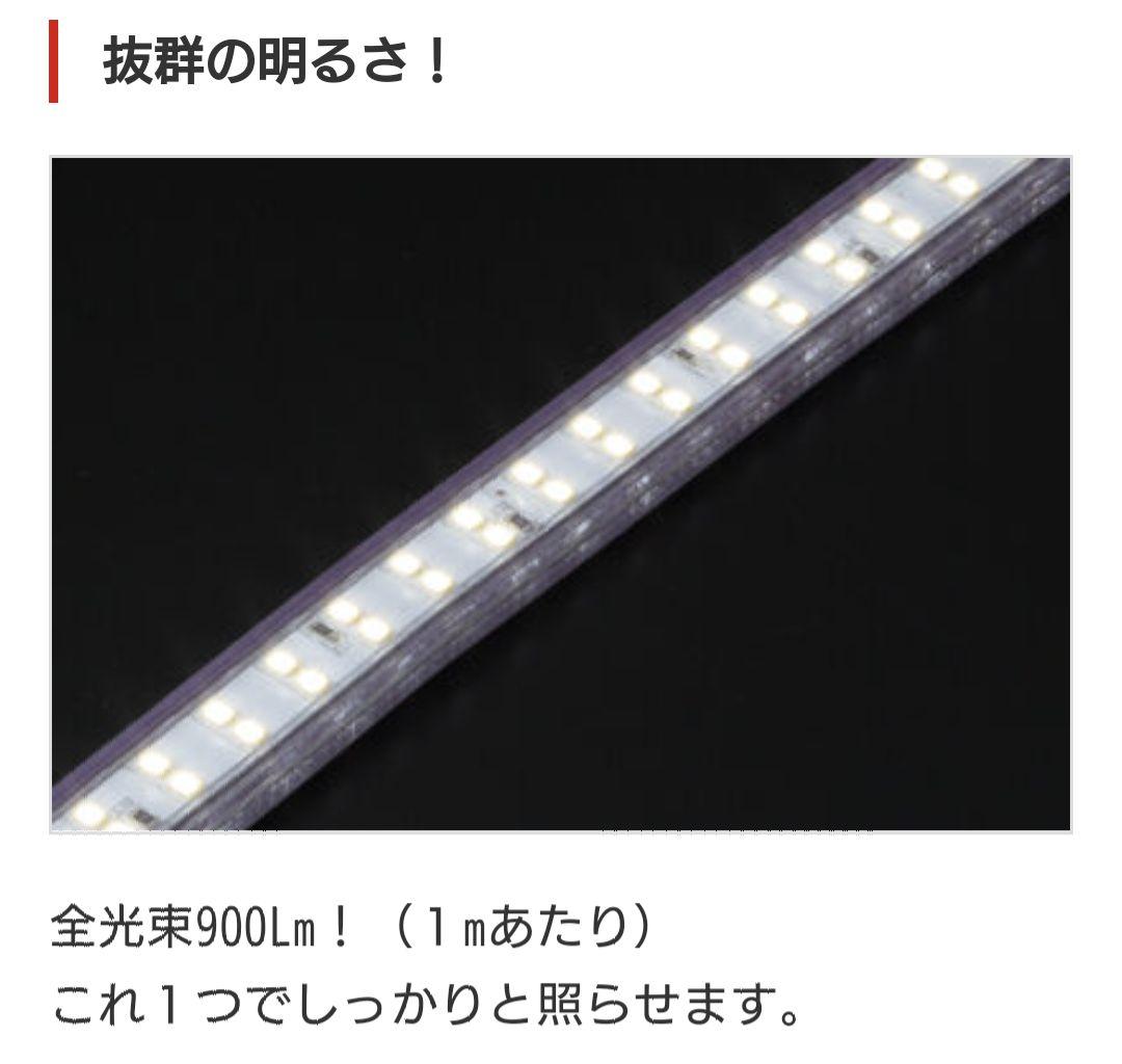 LEDテープライト　10m　片面発光タイプ　ハタヤ　HATAYA NETIS