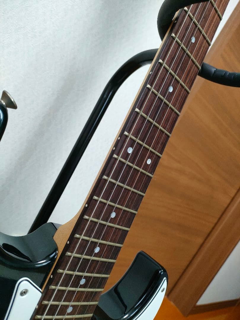 ほぼ新品YAMAHA PACIFICA PAC212VFMブラック（ケース付）