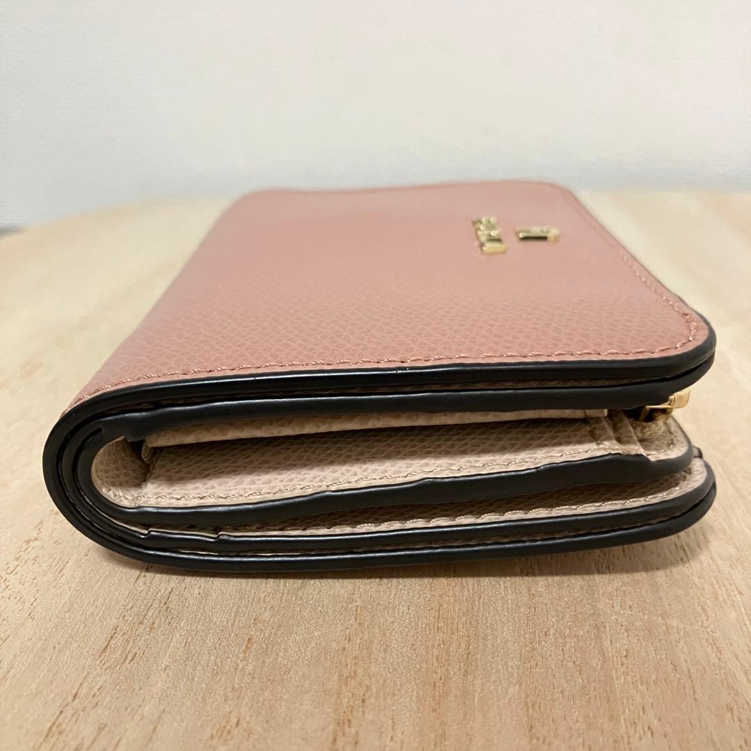 訳あり✨極美品✨FURLA✨フルラ✨二つ折り財布✨ピンク✨L字ファスナー