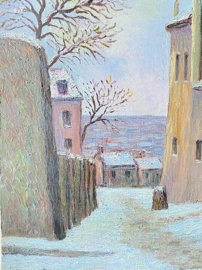 冬の坂道・・・・　ＬＡＭＢＥＲＴ