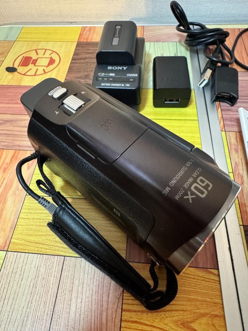 【中古 美品】SONY ビデオカメラ ハンディーカム HDR-CX670