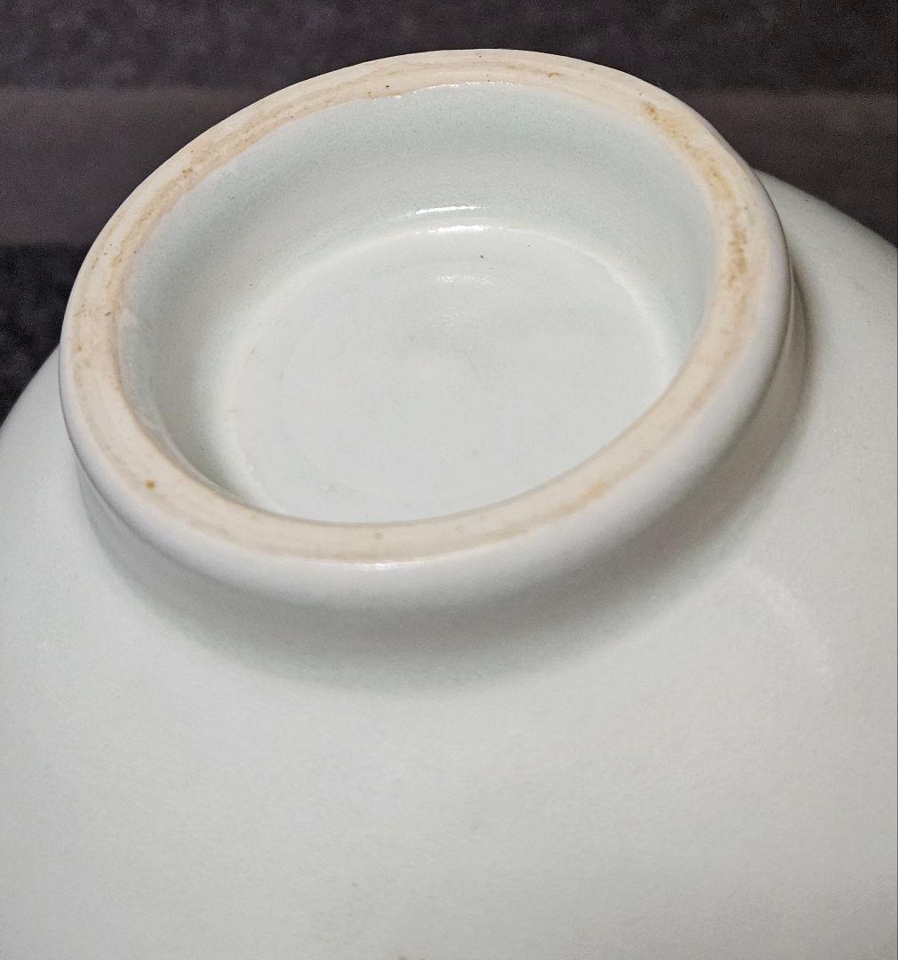 【李朝コレクター放出品❗02.】李朝白磁　分院手　茶碗　碗　時代産地不明❗