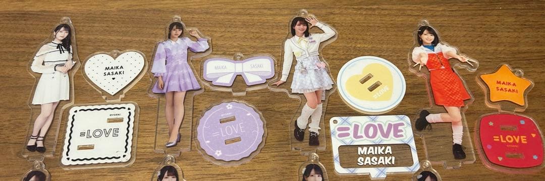 バラ売り可能：佐々木舞香 アクスタ10点