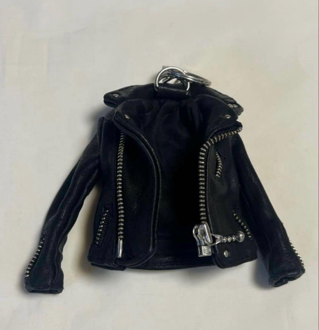 Riders Key Case　革ジャンキーホルダー フルタンニン ピット鞣し