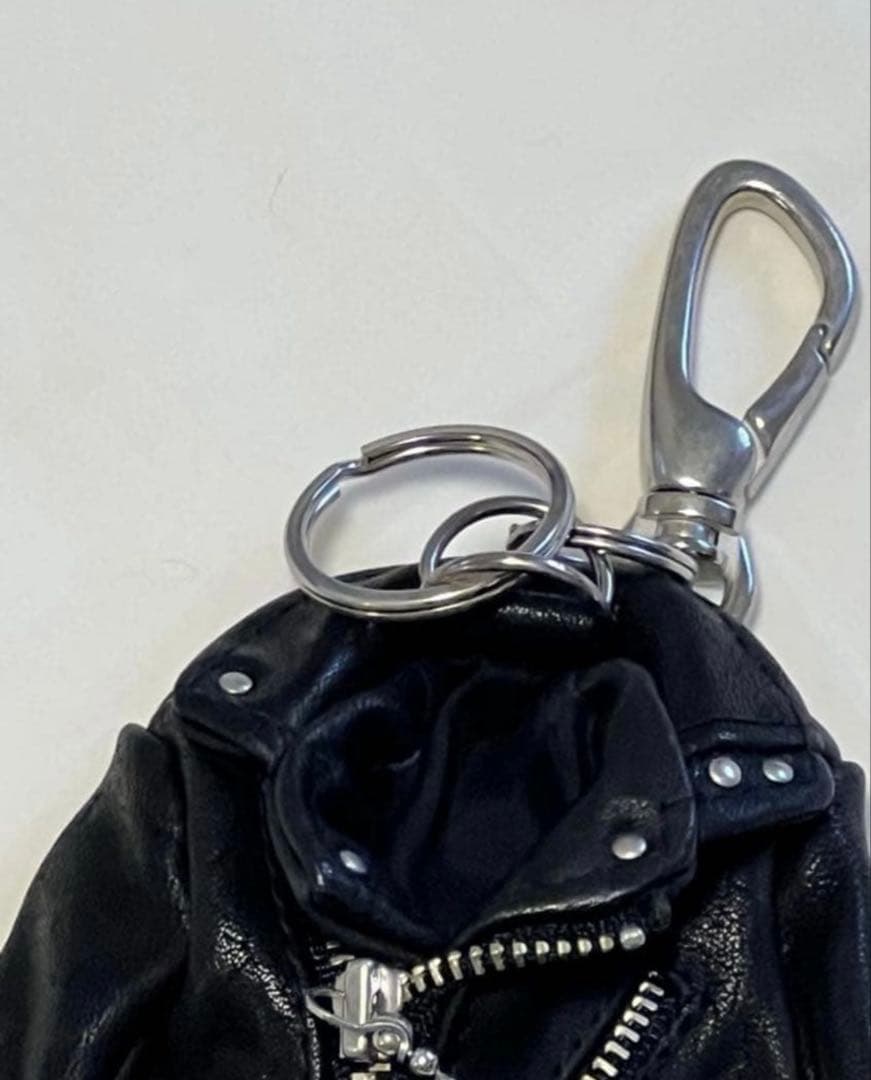 Riders Key Case　革ジャンキーホルダー フルタンニン ピット鞣し