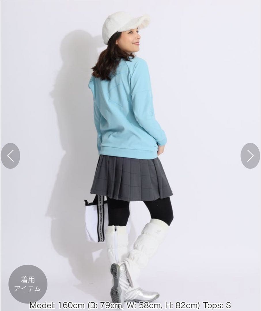 新品！テーラーメイドゴルフ　防風保温　変形裾リブネックプルオーバー　Ｍ