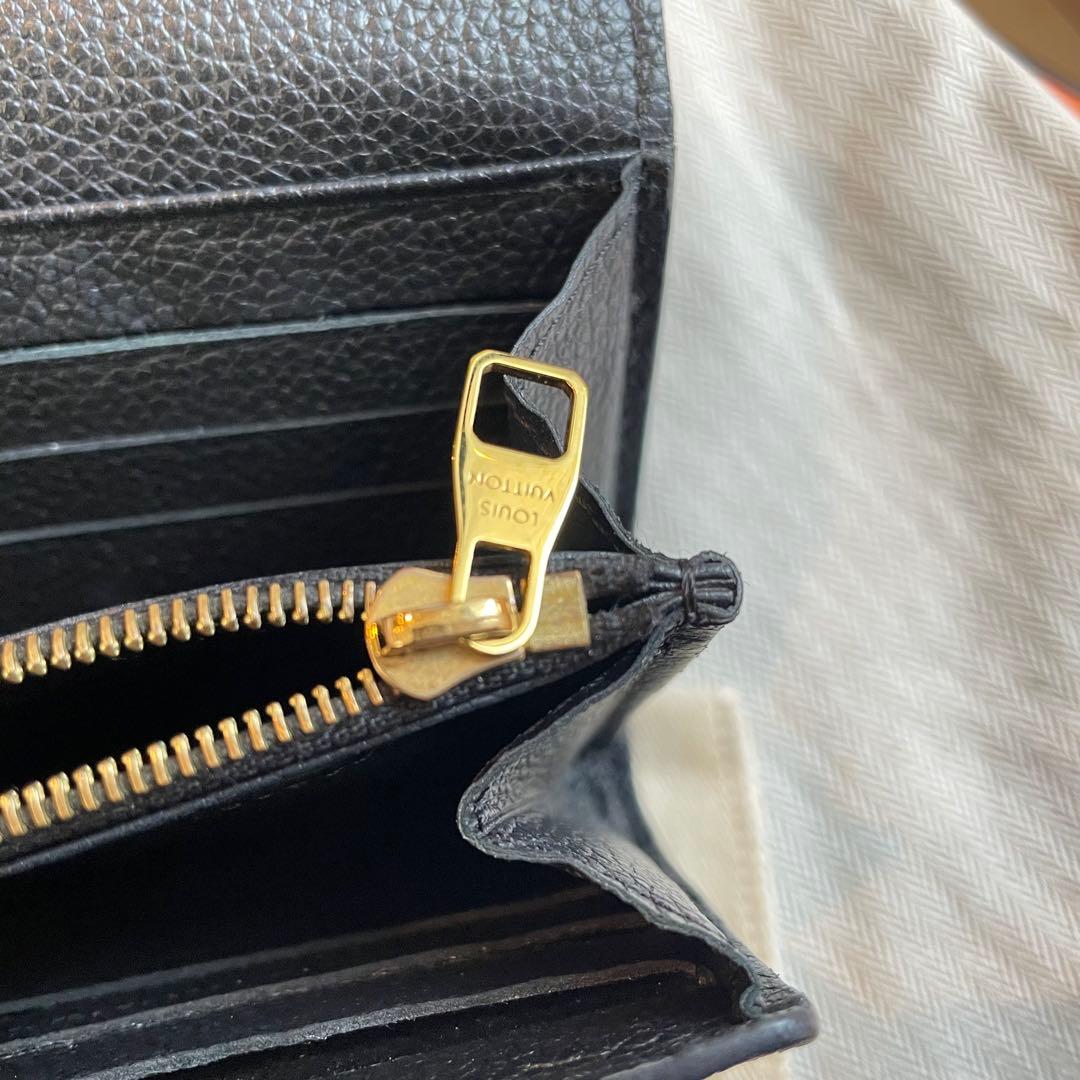 ヴィトン　M80496 RFID認証　長財布　アンプラント　ポルトフォイユ　サラ