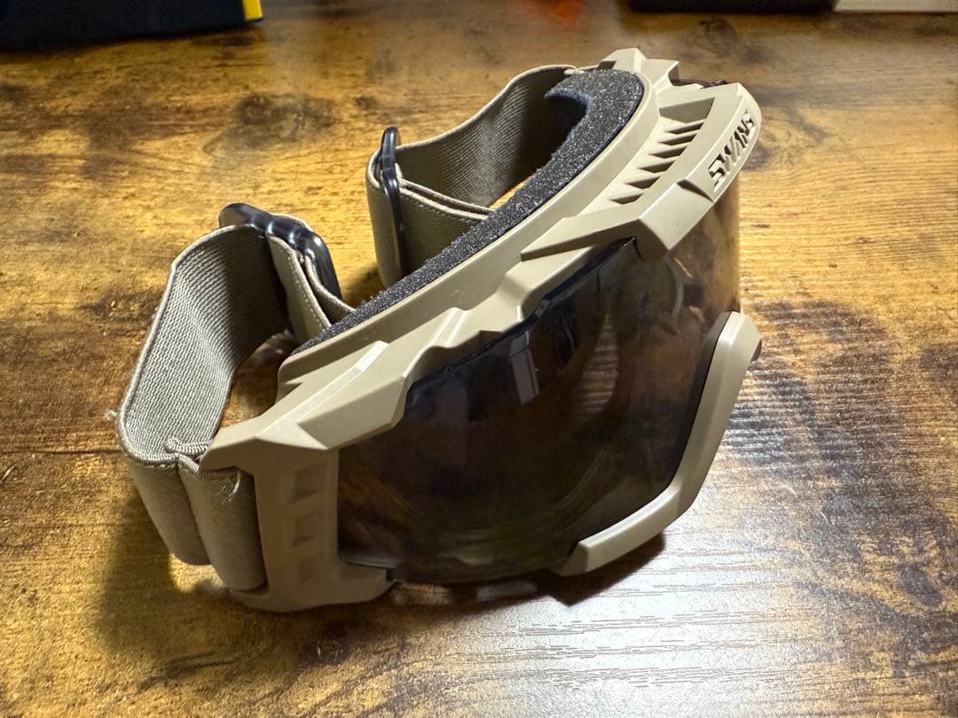 SWANS タクティカルゴーグル　ライトスモークレンズ