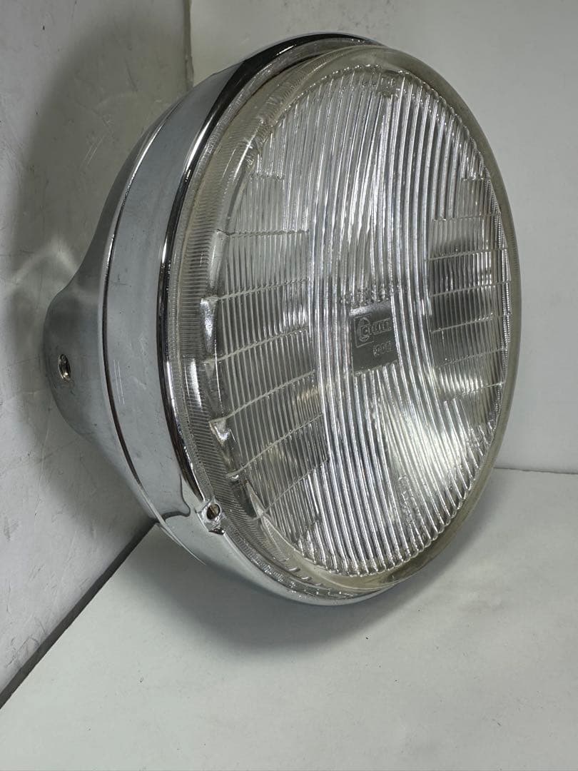 希少当時物180πシビエ凹レンズ付ヘッドライト/マーシャルCIBIE