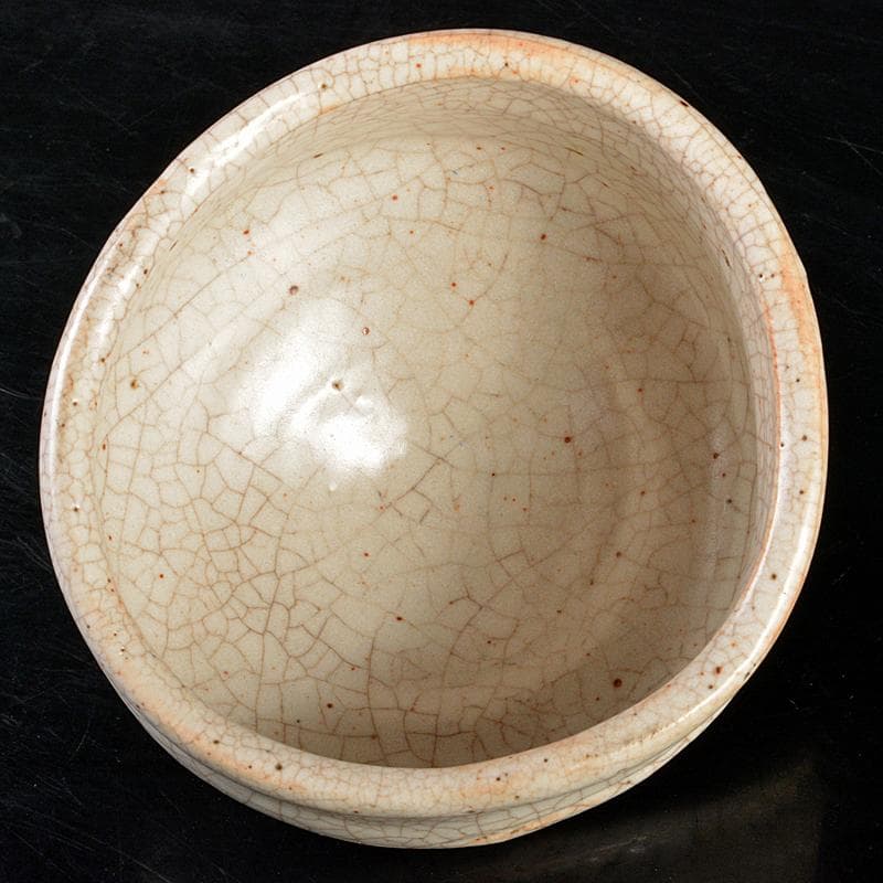 茶道具　志野茶碗　仕覆付　表千家十三代即中斎極め箱　V　R5871