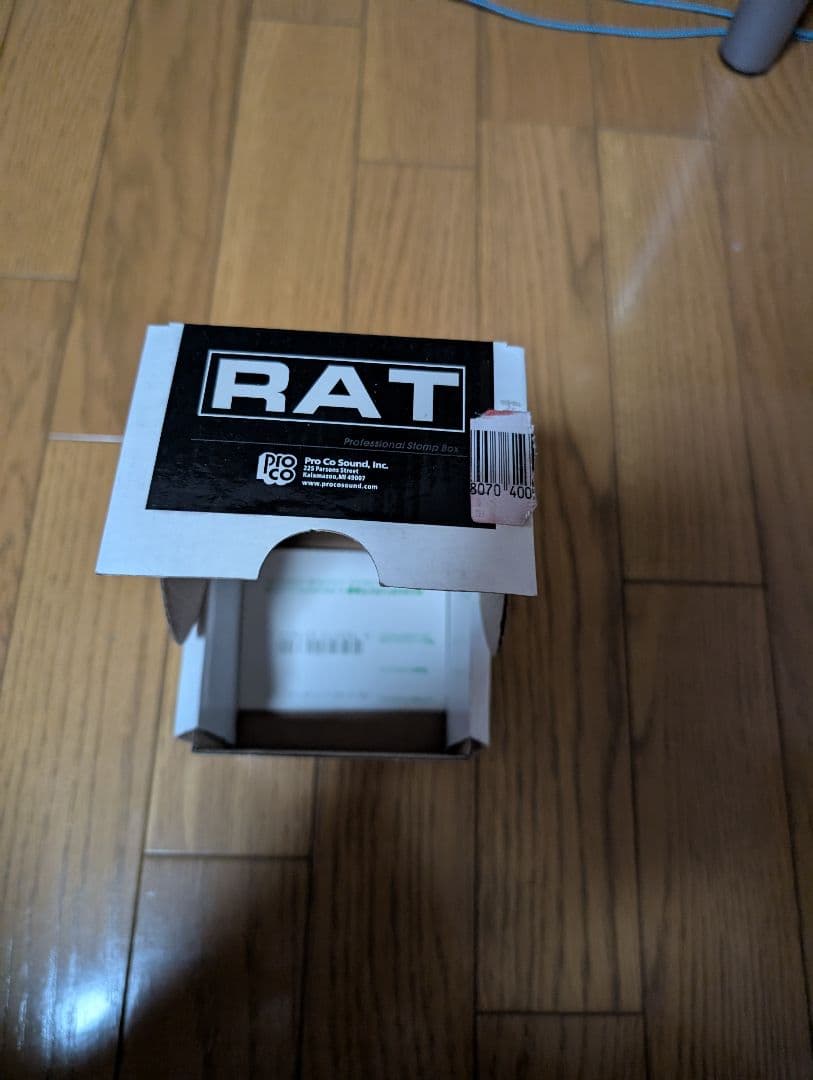 RAT ギターエフェクター　変換ケーブル付き