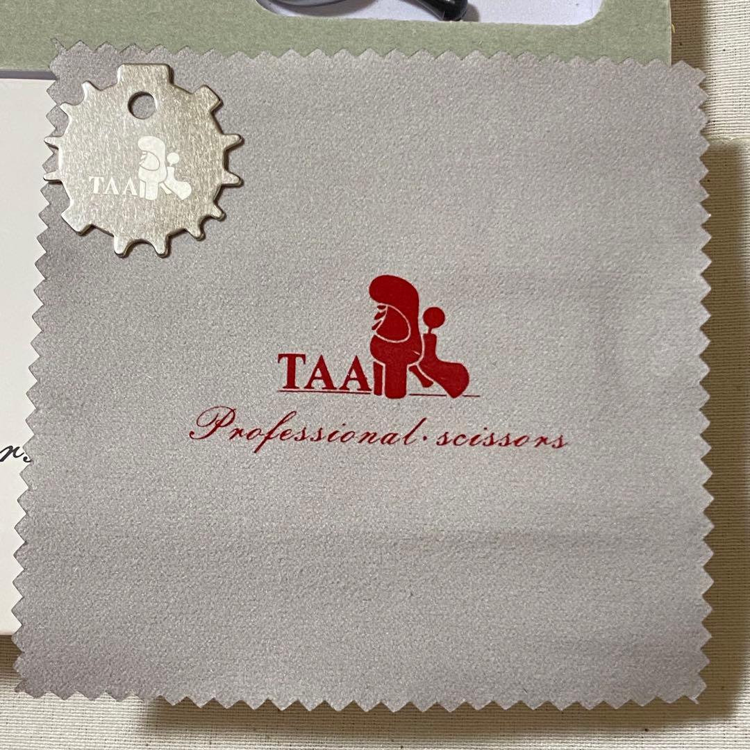 新品　TAA セニングシザー　メガネハンドル　トリミングシザー