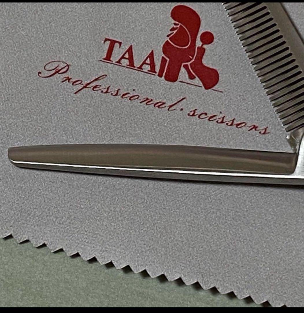 新品　TAA セニングシザー　メガネハンドル　トリミングシザー