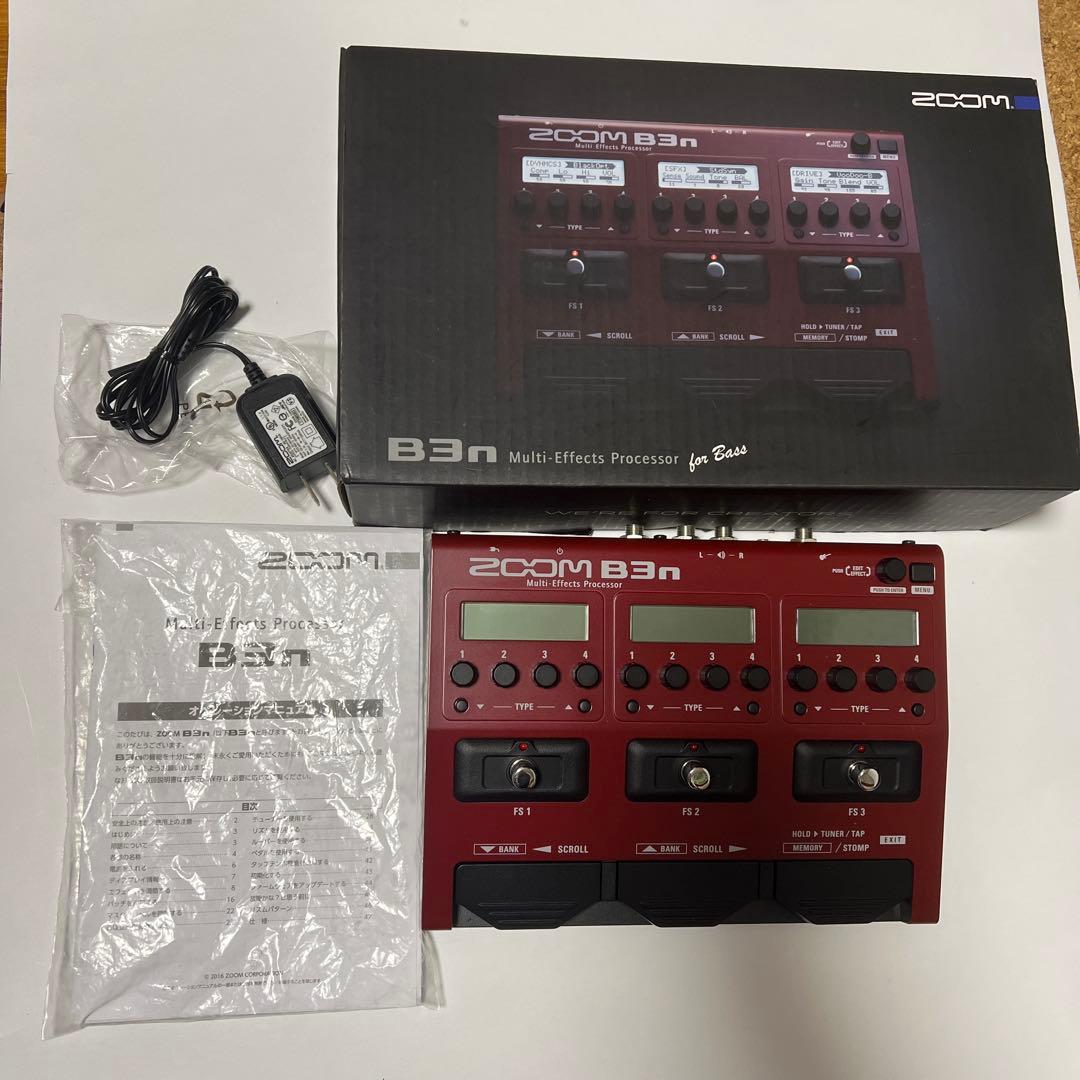 ZOOM B3n ベース用マルチエフェクター