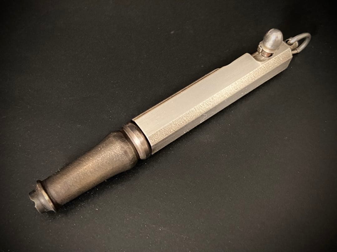 中山 英俊 作 スチームパンク ボールペン ボルトアクション　カスタム　ナイフ