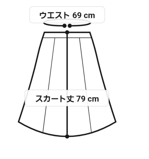【ドラマ着用商品】エンブロイダリーレースミモレスカート　LOVELESS