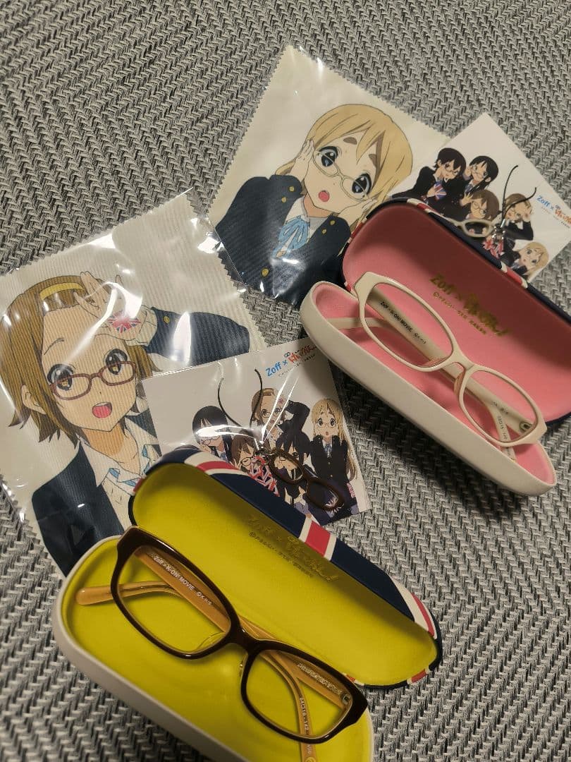 けいおんzoffメガネ 琴吹紬 田井中律