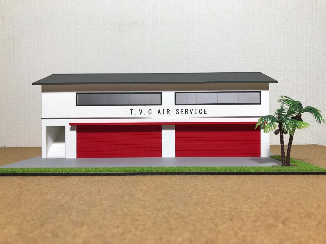 ミニカージオラマ：1/64 世田谷ベースタイプガレージ／年末SALE！