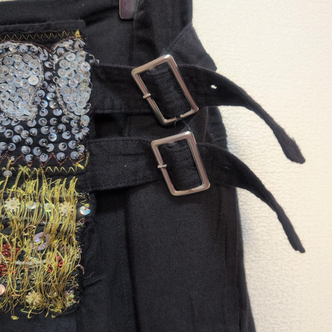 tricot COMME des GARCONS ビーズ刺繍スカート