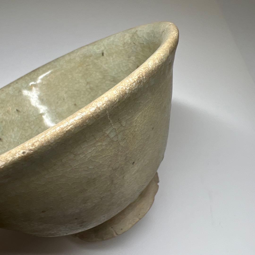 中国明時代　青磁鉢　口径12.3㎝　東Y7-0623⭐︎2F